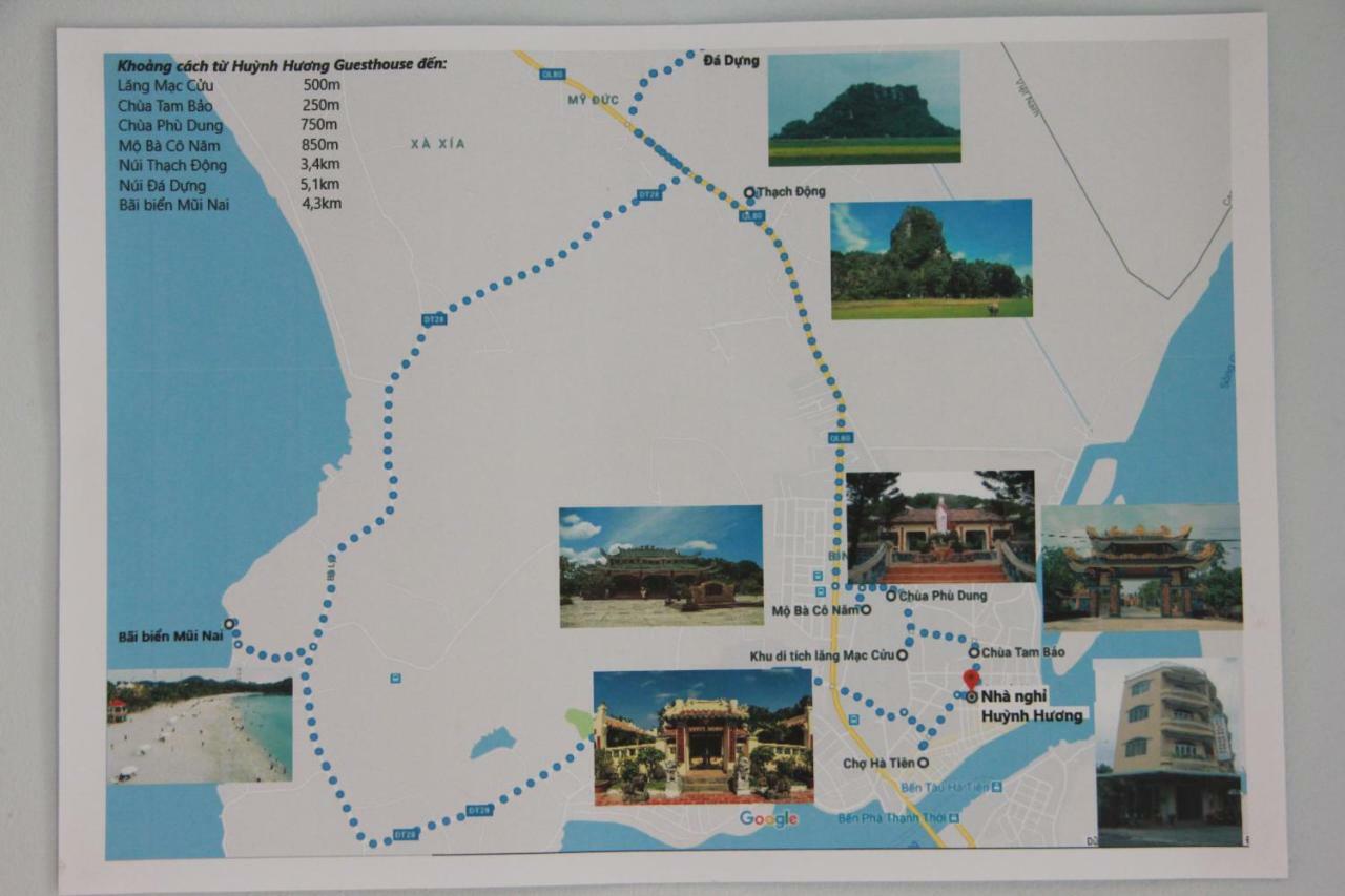 Huynh Huong Guesthouse ฮาเตียน ภายนอก รูปภาพ